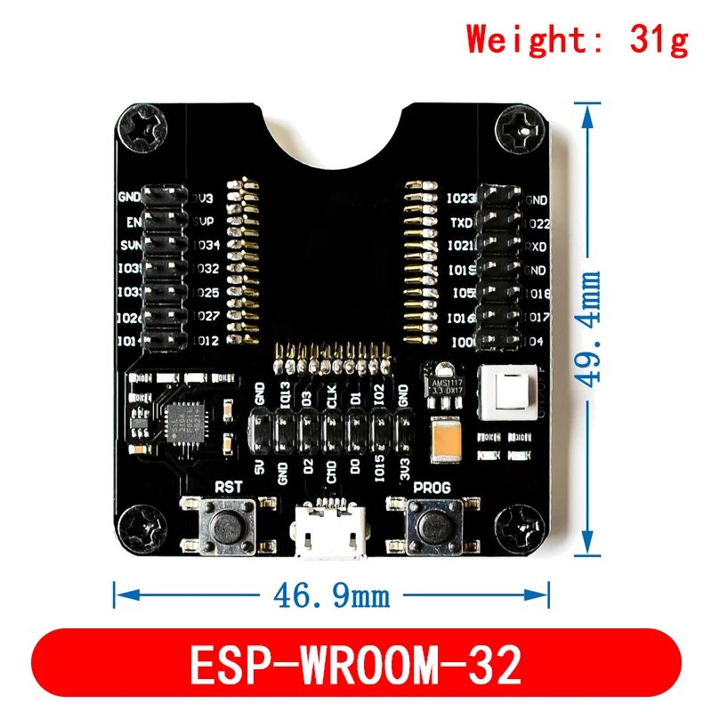 ESP8266 ESP-WROOM-32 ESP32-WROVER Макетная плата Тестовый программатор Загрузчик розеток для ESP-01 ESP-12F ESP-07S ESP-12S ESP32, ESP-WROOM-32