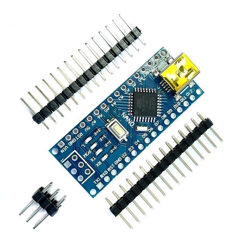Красный контроллер Nano V3 для Arduino CH340, NO welding