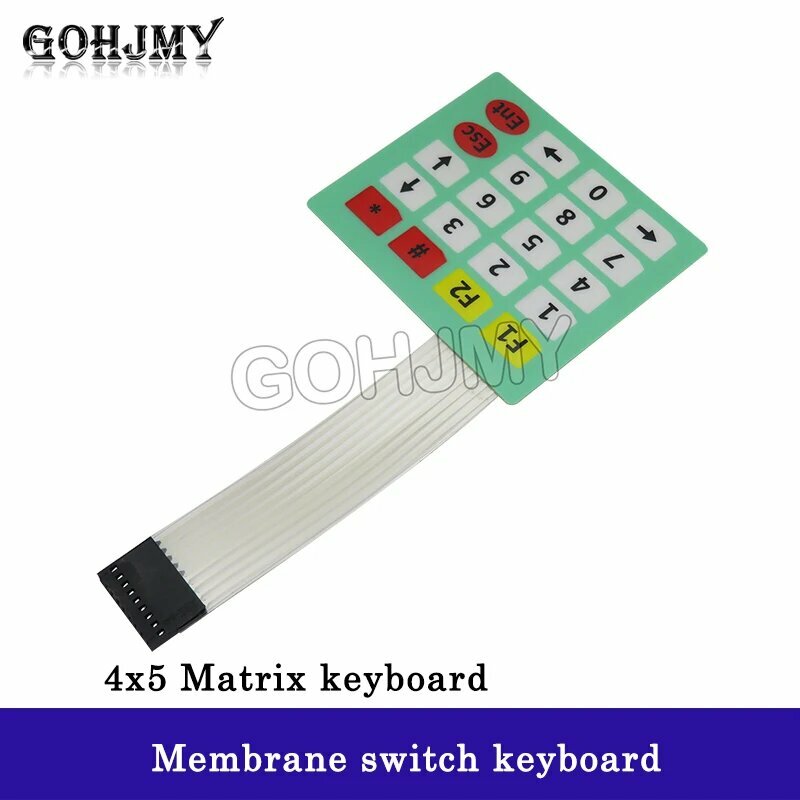 Матричная клавиатура GOHJMY 1x4 3x4 4x4 4x5 4x5 Matrix keyboard
