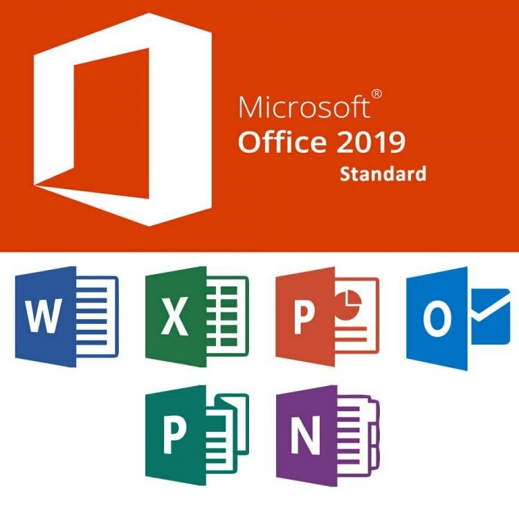 Microsoft Office 2019 Standard, ключ с онлайн активацией LTSC, только для Windows 10/11 — фото 1