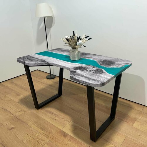 Стол письменный компьютерный с вырезом THETABLE 180х80 см 3.43/2.1