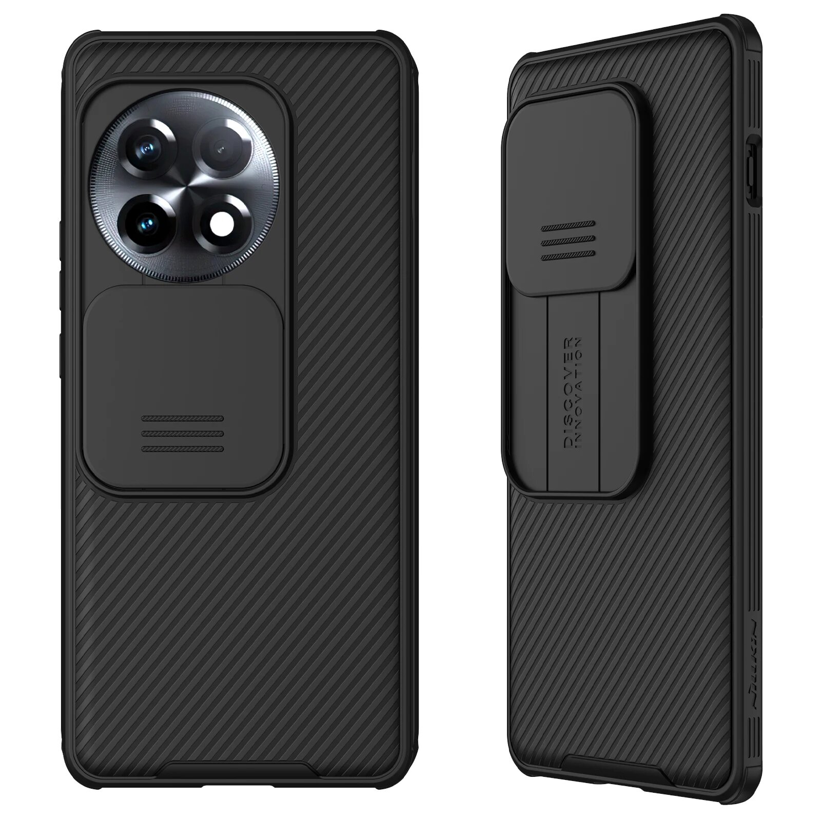 Защитный чехол для камеры OnePlus 13, чехол One Plus 1 + 13, оригинальный слайд-крышка NILLKIN Camshield PRO, защитный объектив камеры, Black