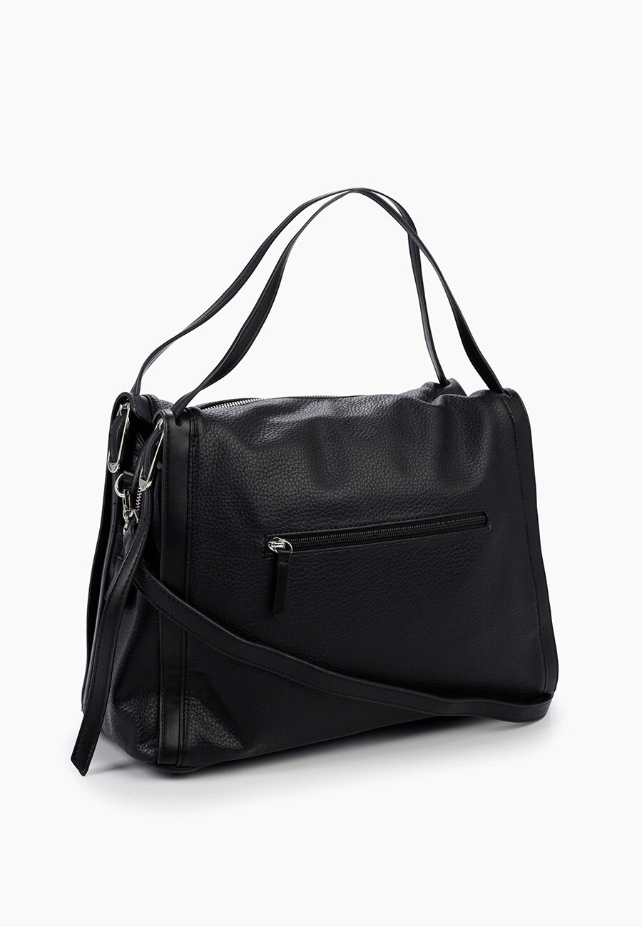 Сумка хобо Salamander, черный — фото 1