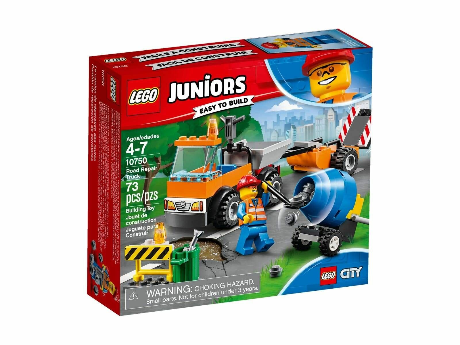 Конструктор Lego Грузовик для ремонта дорог 10750