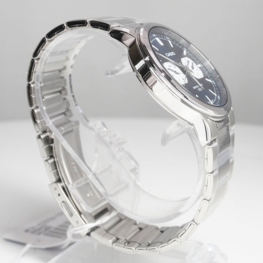 Наручные часы CASIO Standard, серебряный/синий — фото 1