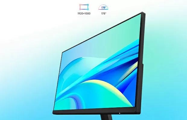 21.45" Монитор Xiaomi Redmi RMMNT215NF, 1920x1080, 75 Гц, *VA, CN, black — фото 1