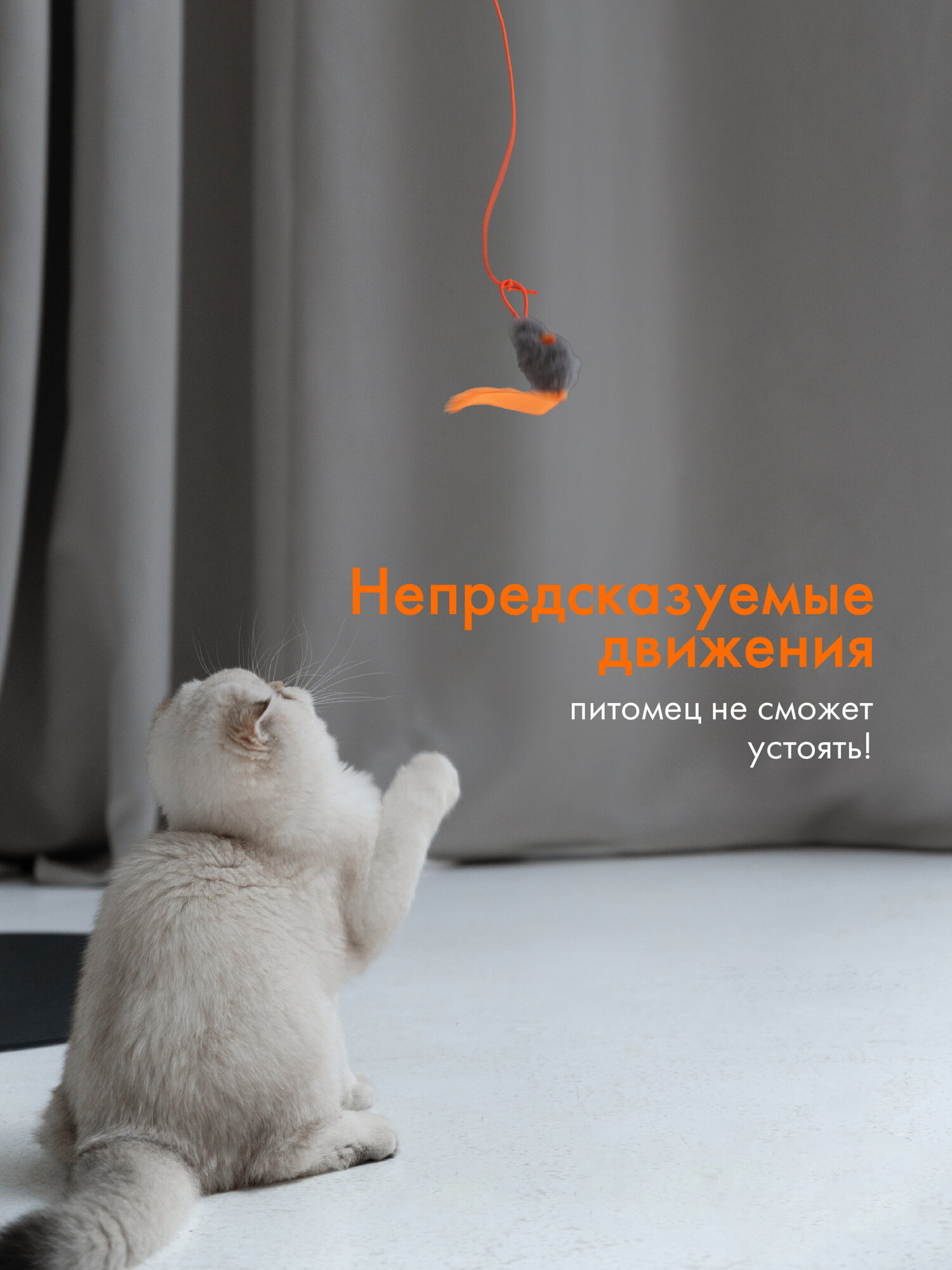 Интерактивная игрушка дразнилка для кошек Magic Bounce Pro — фото 1