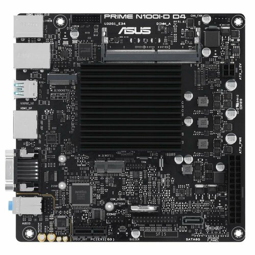 Материнская плата ASUS PRIME N100I-D D4-CSM 90MB1F70-M0EAYC 14544₽