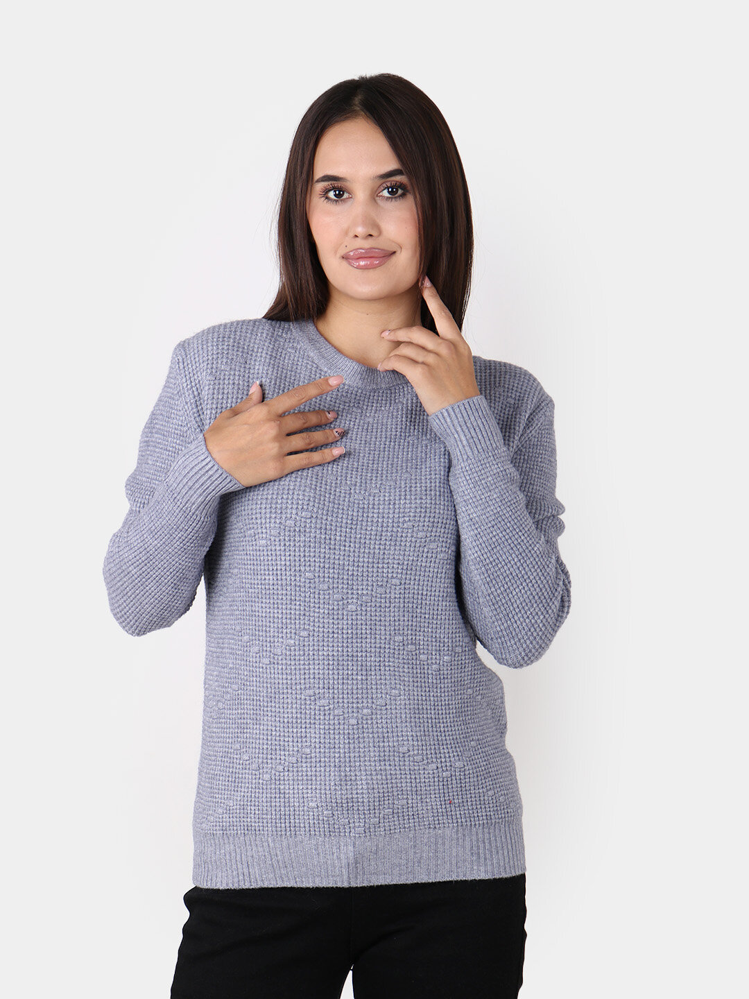 Свитер размер One Size, , серый — фото 1