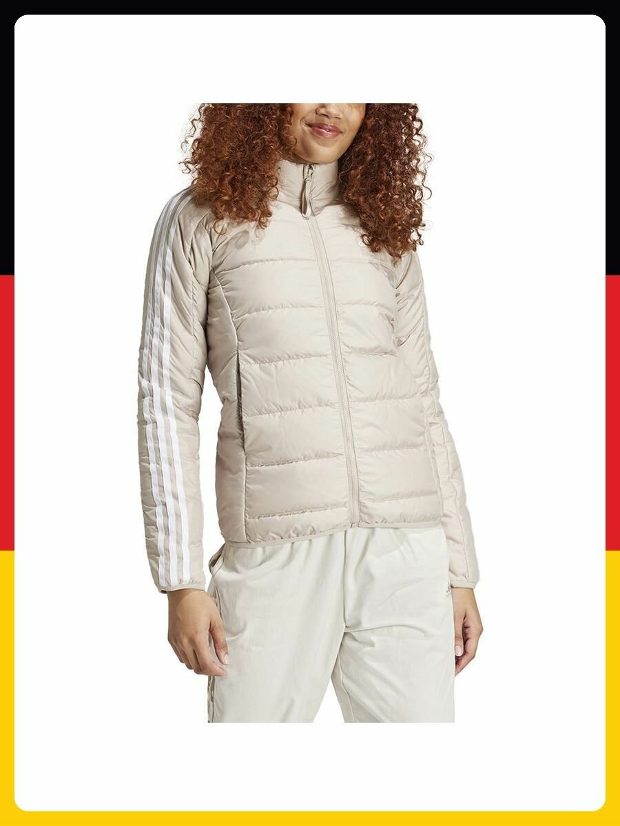 Пуховик adidas Базовая коллекция, размер -XS, бежевый