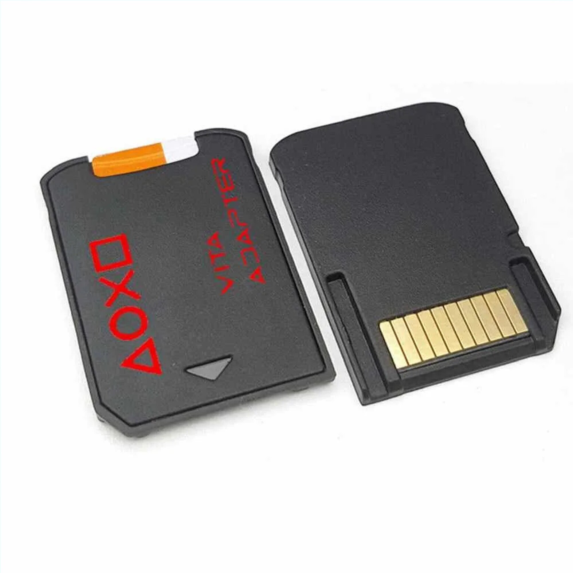 Адаптер BuyinCoins, SD2VITA, пластик, для PSP VITA, 1 слот, чёрный