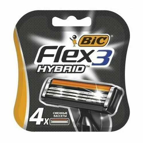 Сменные кассеты BIC 3 Flex Hybrid, 2 шт.