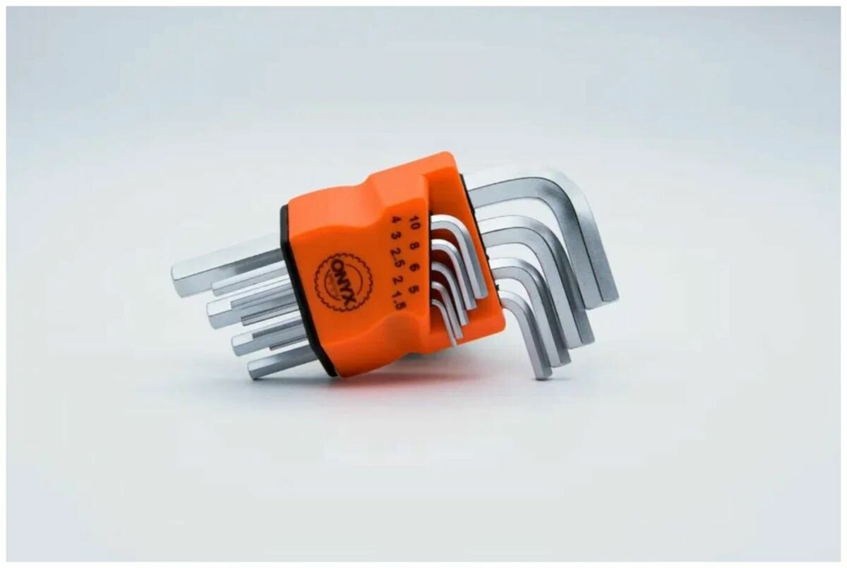 Набор шестигранных ключей (1,5-10) 9шт «ONYX»