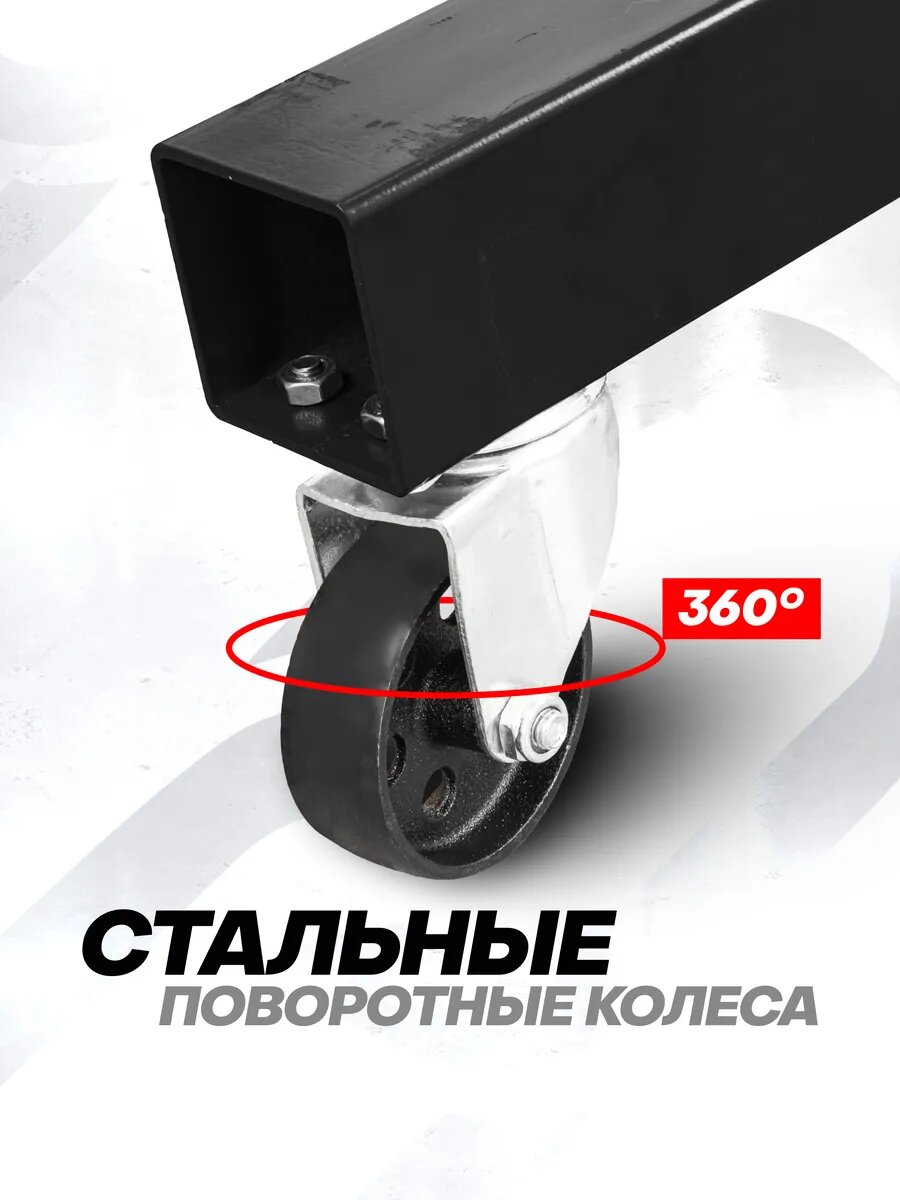 Гидравлический кран складной 3т для гаража — фото 1