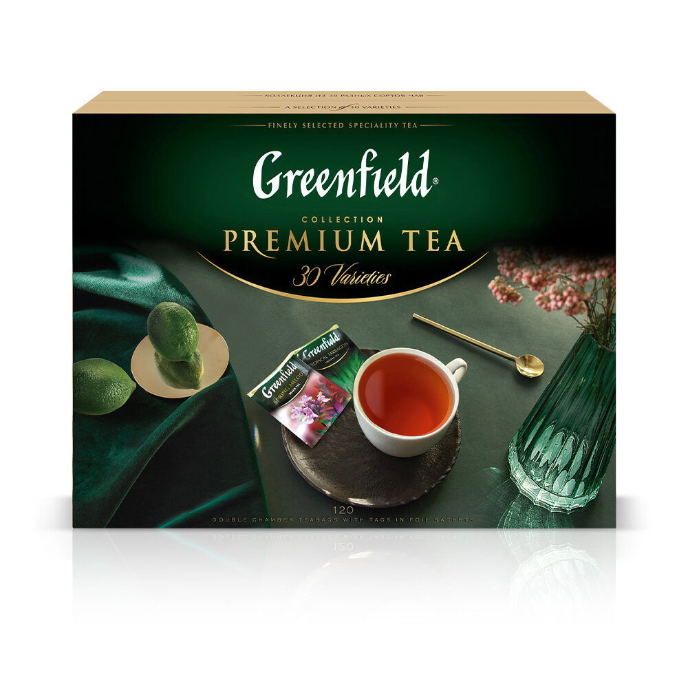 Подарочный набор Greenfield Premium Tea, 120 шт - фото №1