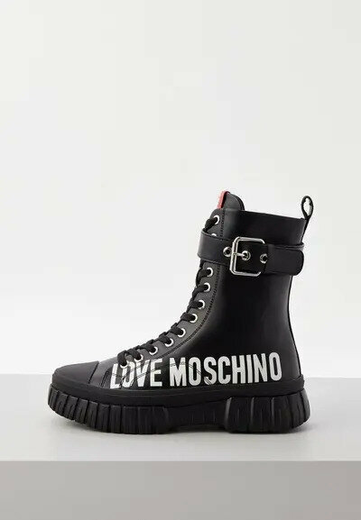 Сапоги  LOVE MOSCHINO, размер 40, черный