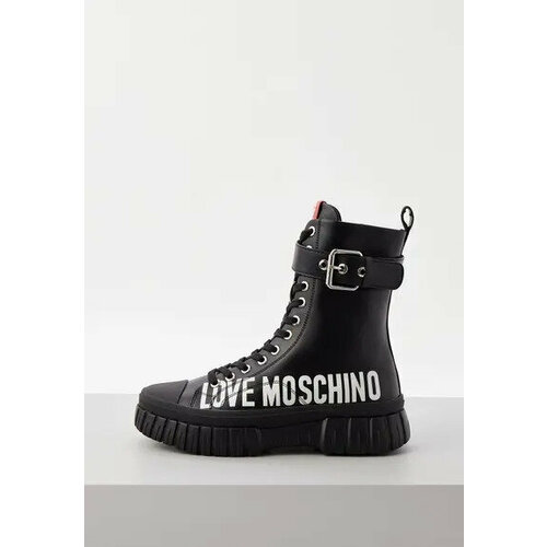 фото Сапоги love moschino, размер 40, черный