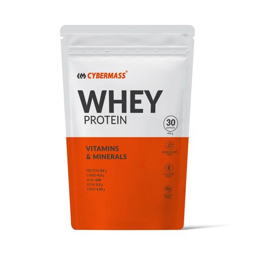 Протеин CYBERMASS Whey, 900 гр., кокос cybermass whey protein 2100г печенье крем