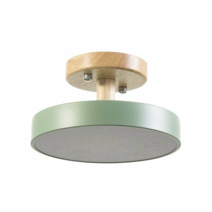 фото Светильник "Ринд" LED 13Вт 4000К зеленый 18х18х10 см