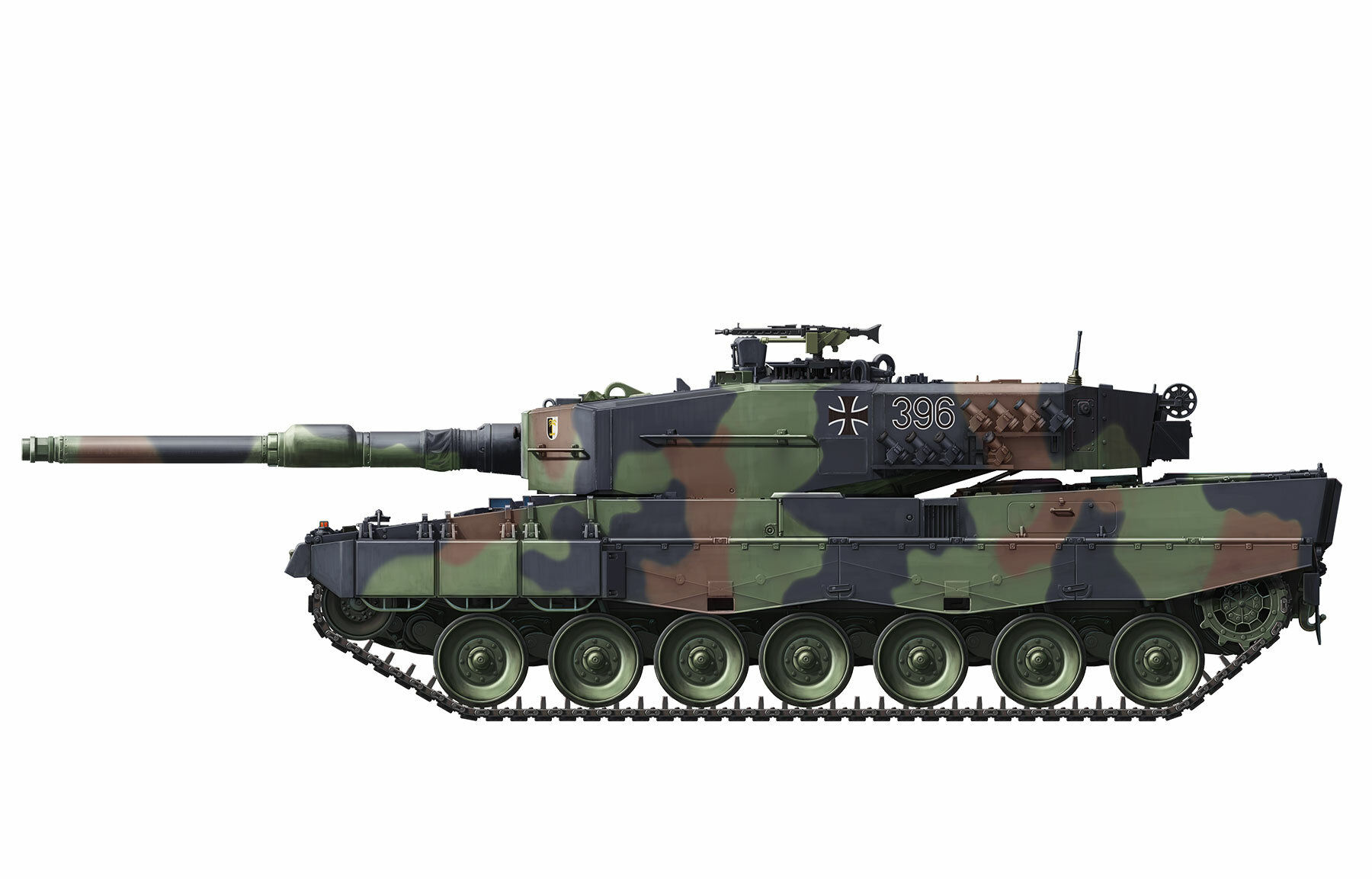 MENG Сборная модель Танк LEOPARD 2 A4 1/35, TS-016 - фото №15
