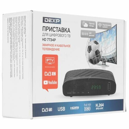 ТВ-тюнер DEXP HD 7734P