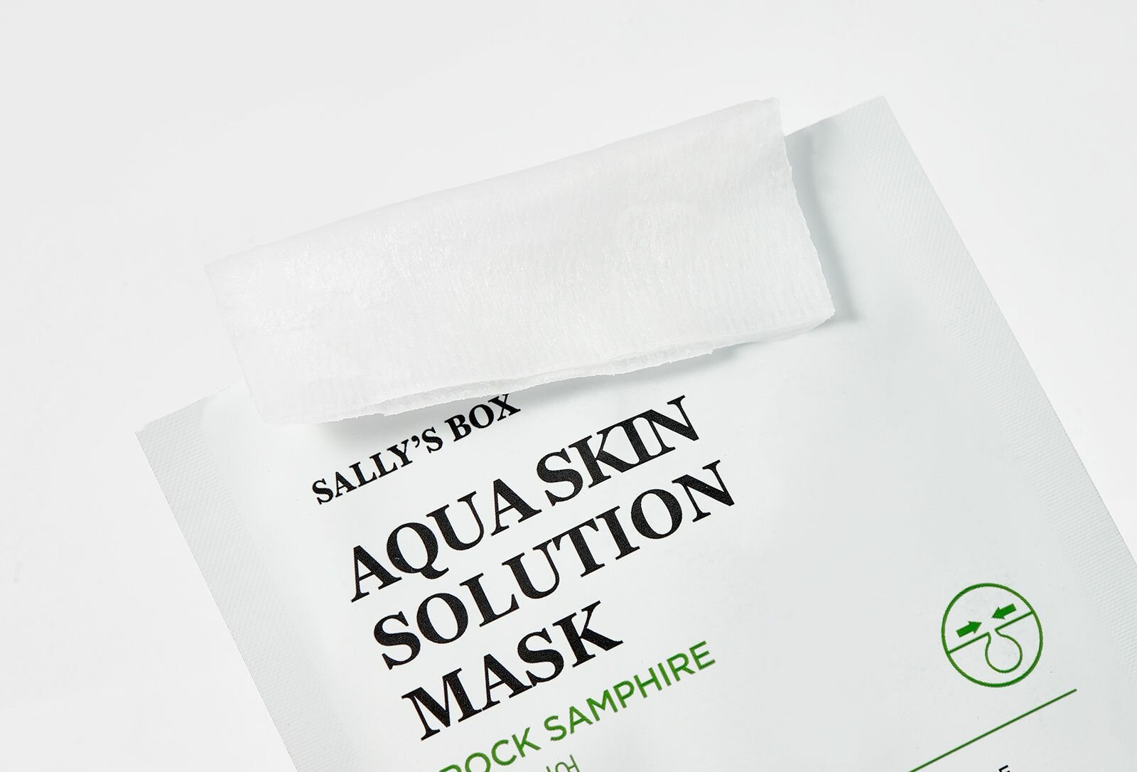 Маска для лица Sally's box Aqua Skin Solution Морской Фенхель тканевая 22мл - фото №6