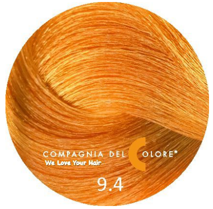 COMPAGNIA DEL COLORE краска для волос 100 МЛ 9.4