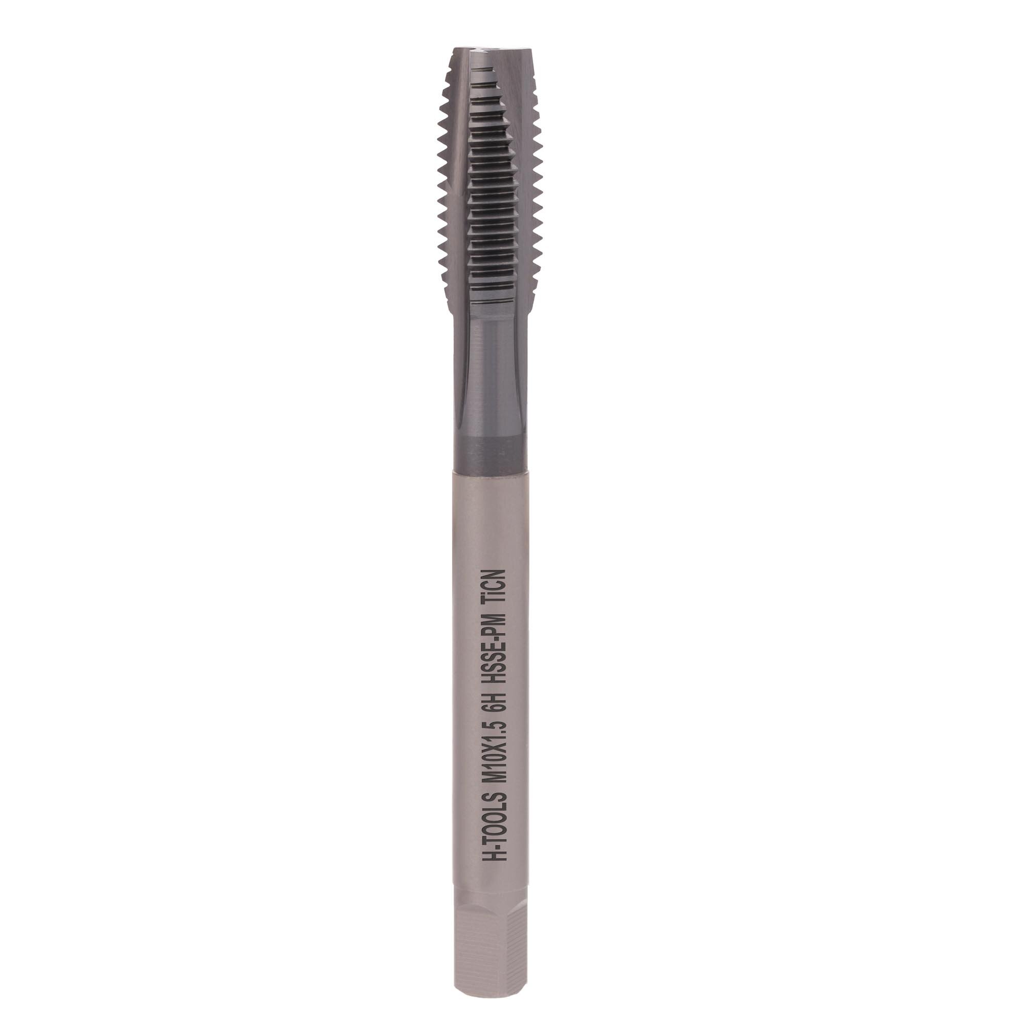 Метчик машинный H-Tools М10х1,5 DIN376 HSSEPM-TiCN 6h B/4-5P 118M01-D4-0100