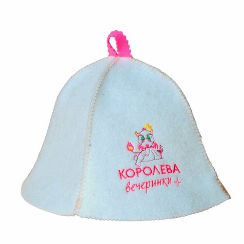 Шапка для бани 'Королева вечеринки' Банные Традиции