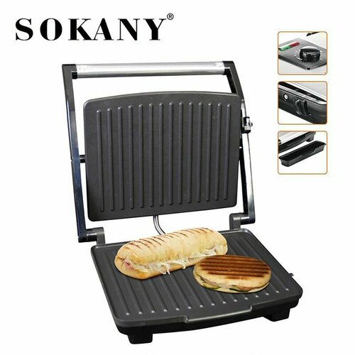 Гриль электрический SOKANY-220, 1200 W