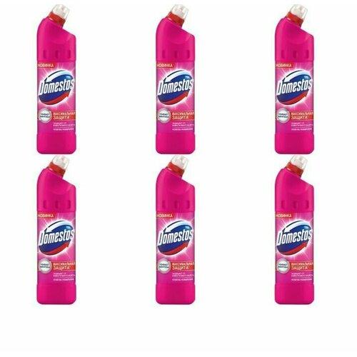 Domestos Универсальное чистящее средство Розовый шторм, 750 мл, 6 штук