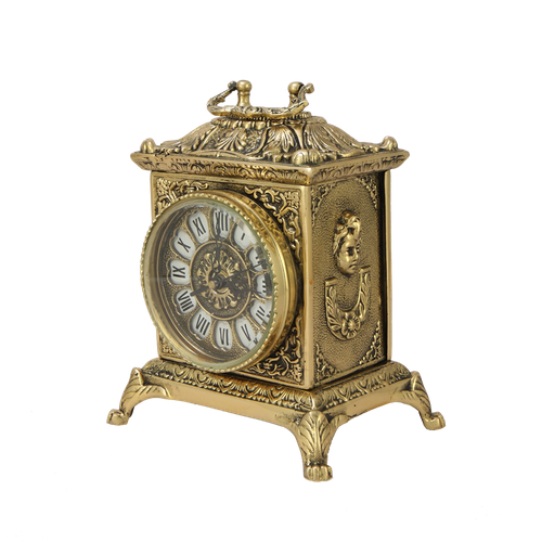 Часы "Ларец" каминные, "золото", высота 23 см
