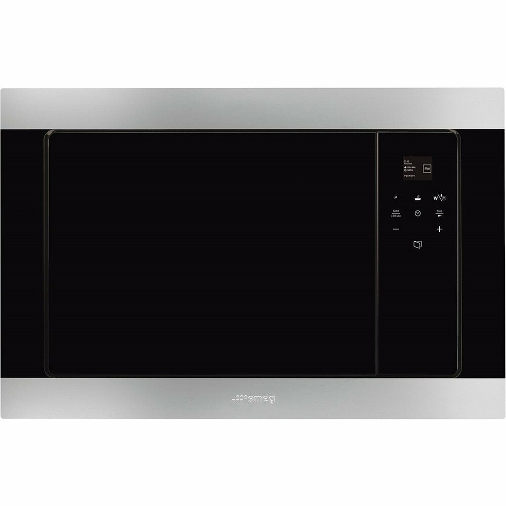 Встраиваемая микроволновая печь Smeg FMI320X2 Classica