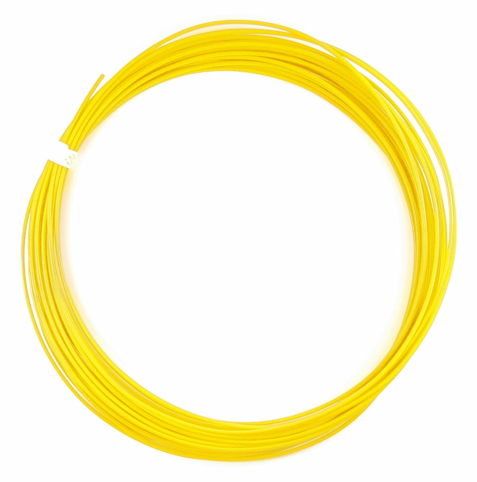 Желтый пластик для 3D ручки PLA стержни 1шт - 1 метр