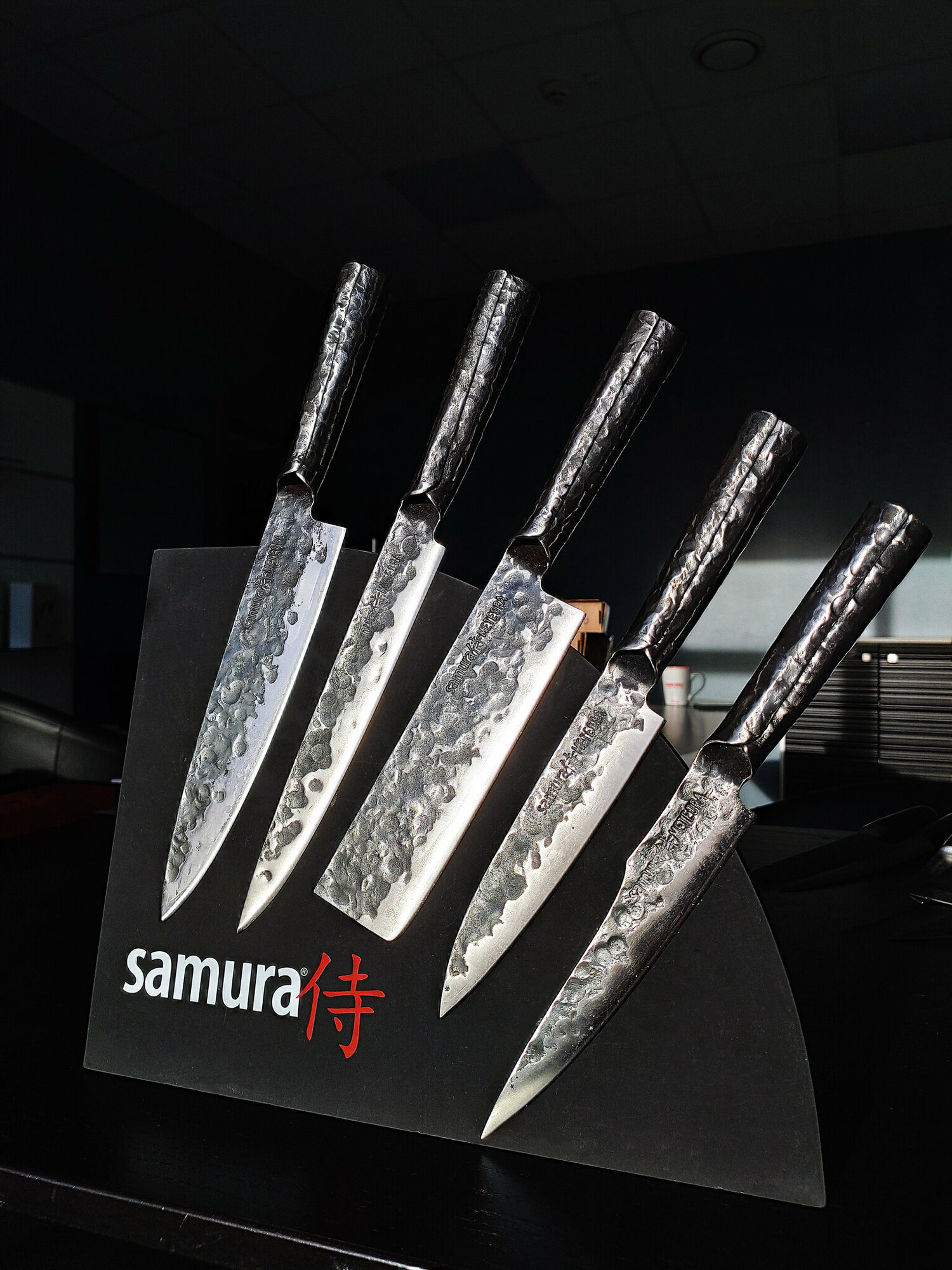 Нож Samura сантоку Meteora, 16 см, AUS-10 - фото №11