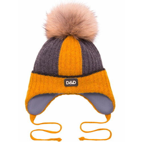 фото Шапка dan&dani, размер 52/54, мультиколор