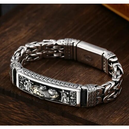 Браслет Innuendo, размер 22 см., серебряный