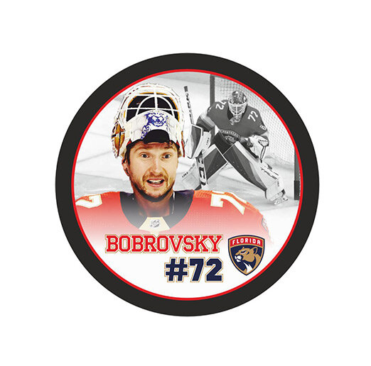 Шайба Rubena Игрок НХЛ BOBROVSKY №72 Флорида