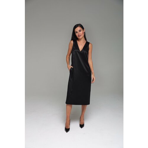 фото Платье kasse, размер 44, черный