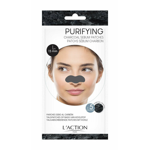 Очищающее средство L Action Charcoal Sebum Patch