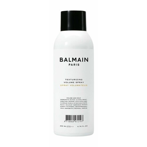 Текстурирующий спрей для придания объема волосам Balmain Texturizing Volume Spray текстурирующий спрей для придания объёма balmain paris texturizing volume spray 200 мл