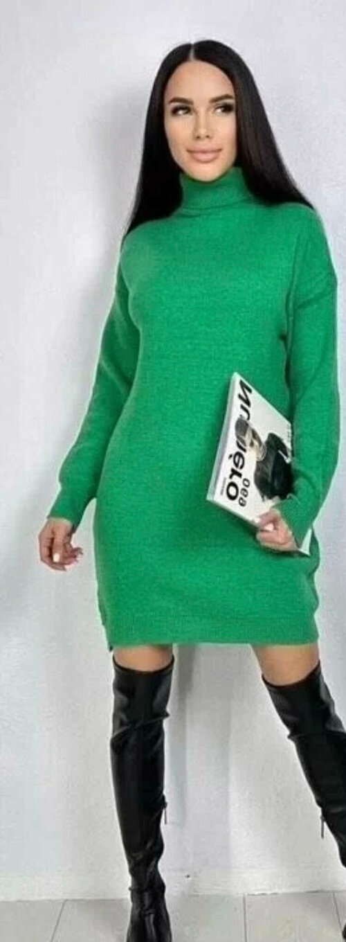Платье размер 42/48, зеленый