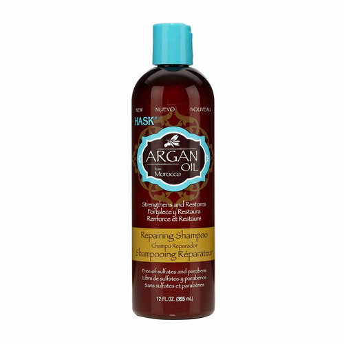 Шампунь Hask Argan Oil Repairing Shampoo hask argan oil repairing conditioner