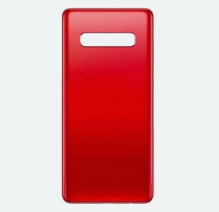 Задняя крышка Samsung Galaxy S10+ / SM-G975F (Красный)