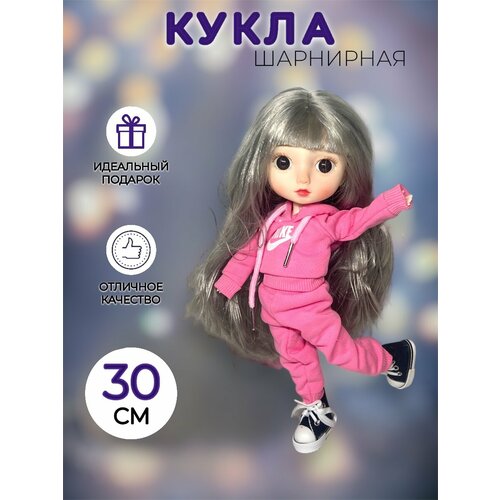 фото Шарнирная кукла в спортивном костюме трэнд 2