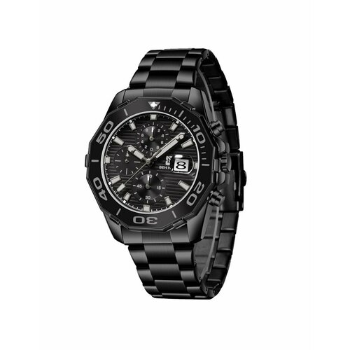фото Наручные часы ben6031gfullblack, черный ben nevis