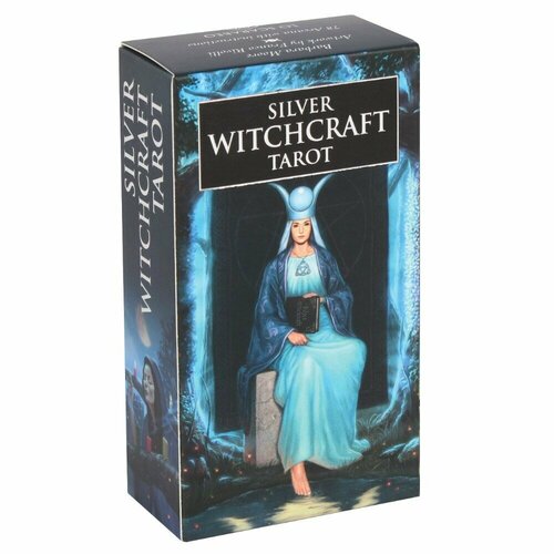 Карты Таро Silver Witchcraft Серебряное ведьмовство (78 карт + руководство на английском)