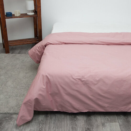 ТМ Вселенная текстиля Пододеяльник Brock цвет: розовый (215х240 см)