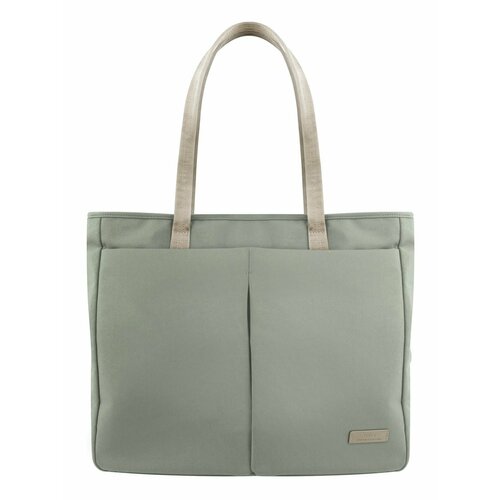 Сумка для ноутбуков до 14 Uniq HAVA Rpet fabric Tote bag Laurel Green