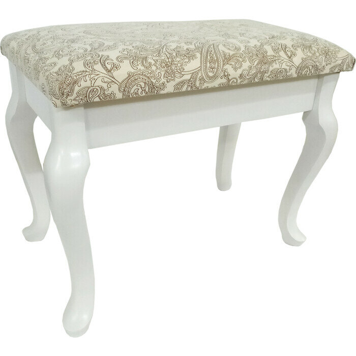 фото Банкетка Мебелик Ретро с ящиком белый, меркурий (П0005702)